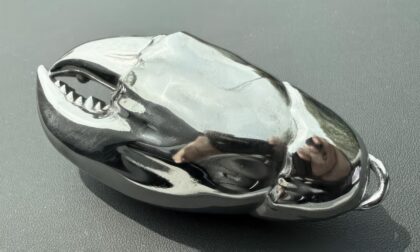 DMLS 3D Printed Titanium Alloy Crab Claw Keychain