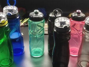 SLA 3D Printed Vivid Transparent Bottle Prototypes