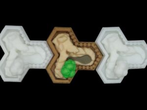 Full-Color and SLA 3D Printed Board Game Miniatures Comparison