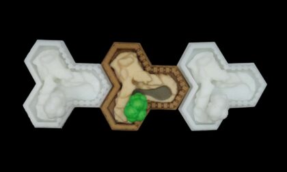 Full-Color and SLA 3D Printed Board Game Miniatures Comparison