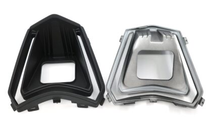 SLA 3D Printed Black Resin vs Painted Black