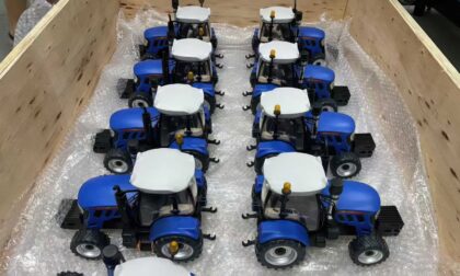 SLA 3D Printed Agricultural Vehicle Resin Miniatures