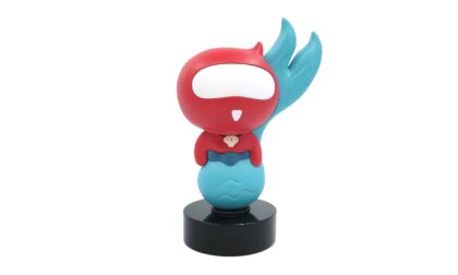 SLA 3D Printed Mermaid Mascots for NetEase Annual Meeting