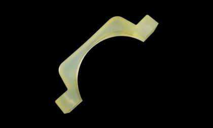 Vacuum Casting PU Handle with Mounting Blocks