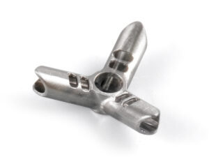 Precision 3-Way Tube Hub for Lightweight Modular Frames