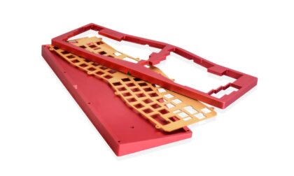 CNC Anodized Alice-layout Mechanical Keyboard Case