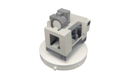 SLA 3D Printed CNC Machining Center Resin Miniature