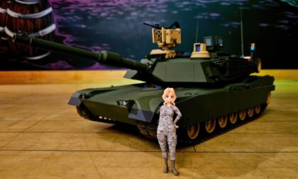 WJP 3D Printed Girls und Panzer Kay Full-Color Miniature