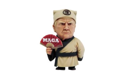 WJP 3D Printed “King of Knowing” Satirical Donald Trump Miniature