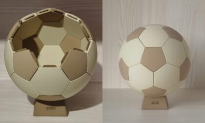 FDM 3D Printed 2026 World Cup Puzzle Ball