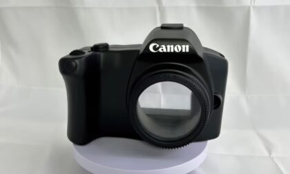 SLA 3D Printed Canon DSLR Camera Prop