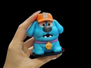 Mimaki 3D Printed AI Brand Mascot Marcel