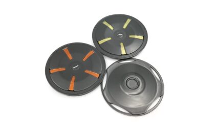 SLA 3D Printed Wheel Hub Cover Prototypes in Resin