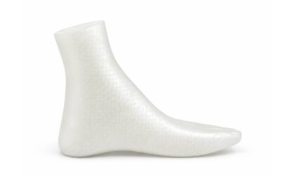 FDM PolyCast 3D Printed Two-Part Foot Pattern for Investment Casting