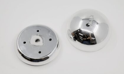 Resin 3D Printed Silver Vacuum-Metallized Jewelry Box