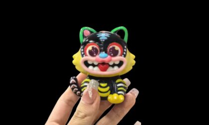 WJP 3D Printed Folk-Style Animal Figurines in Full-Color Resin