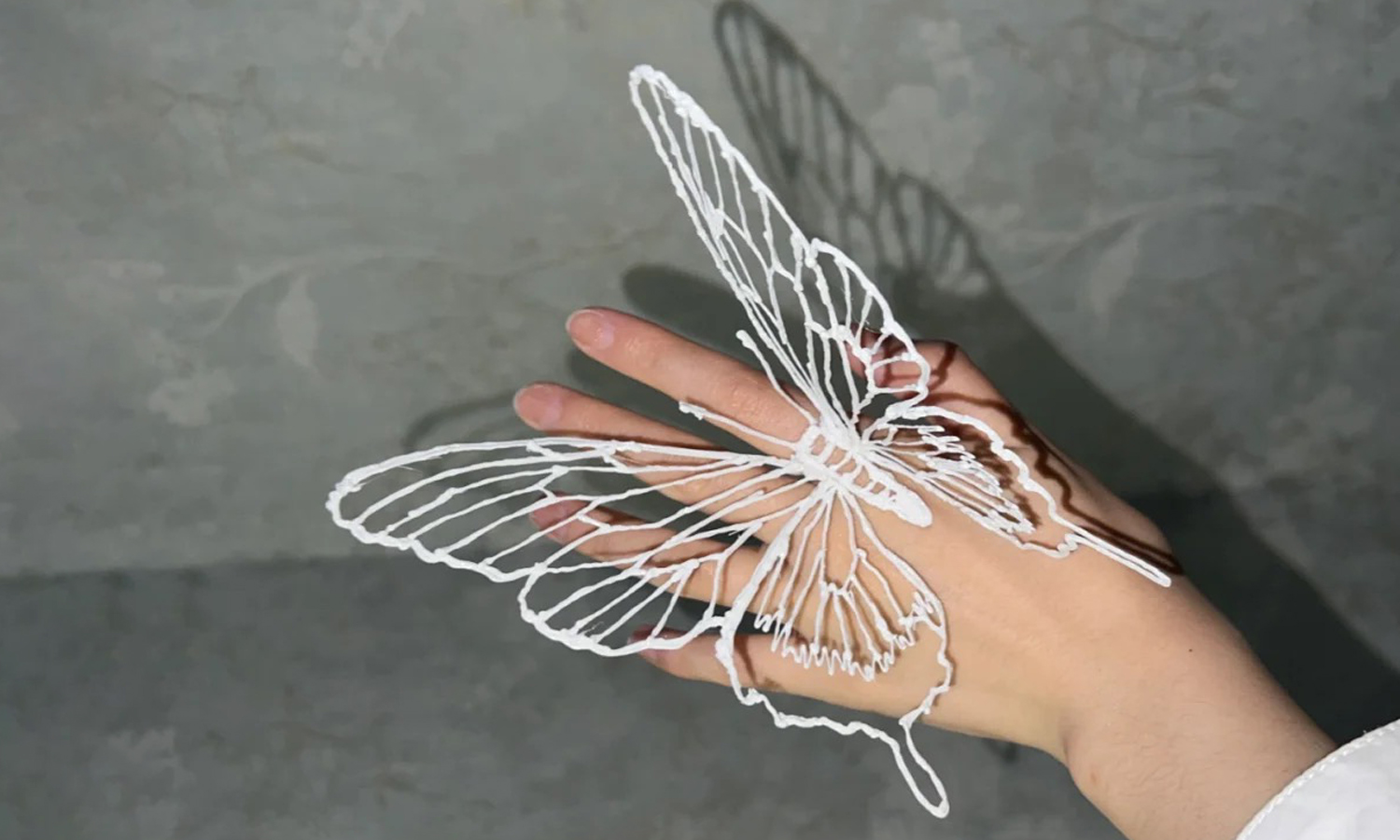3D Printed PLA Butterfly Rings Made With A 3D Pen FacFox