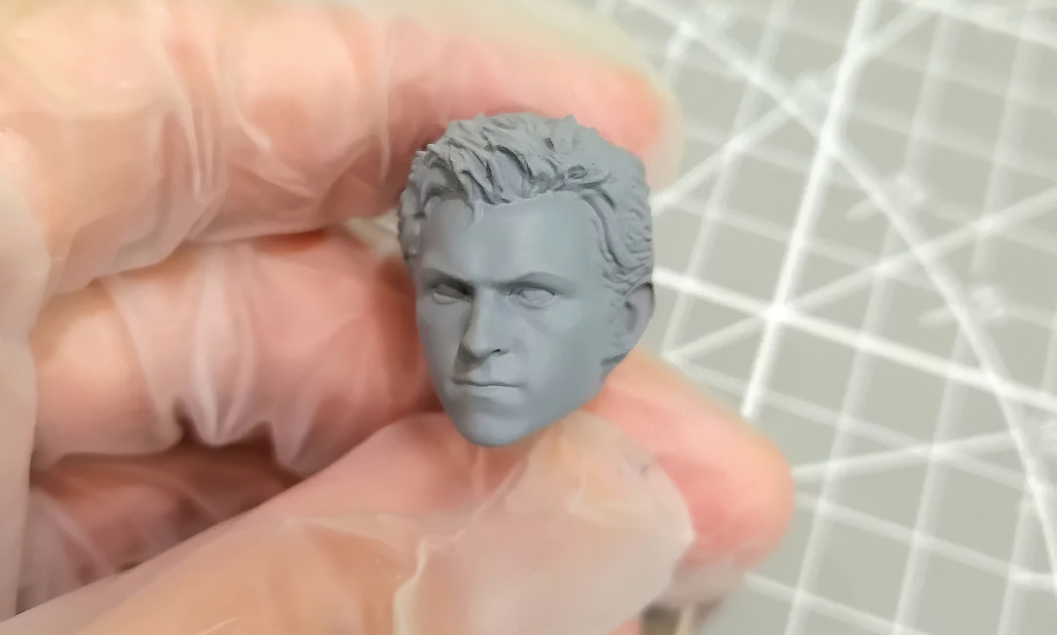 DLP 3D Printed Tom Holland Head Sculpt Fan Art - FacFox