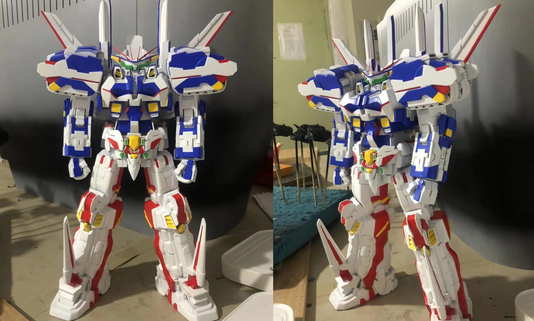 SLA 3D Printed And Fine Painted Gundam Scale Figurine FacFox