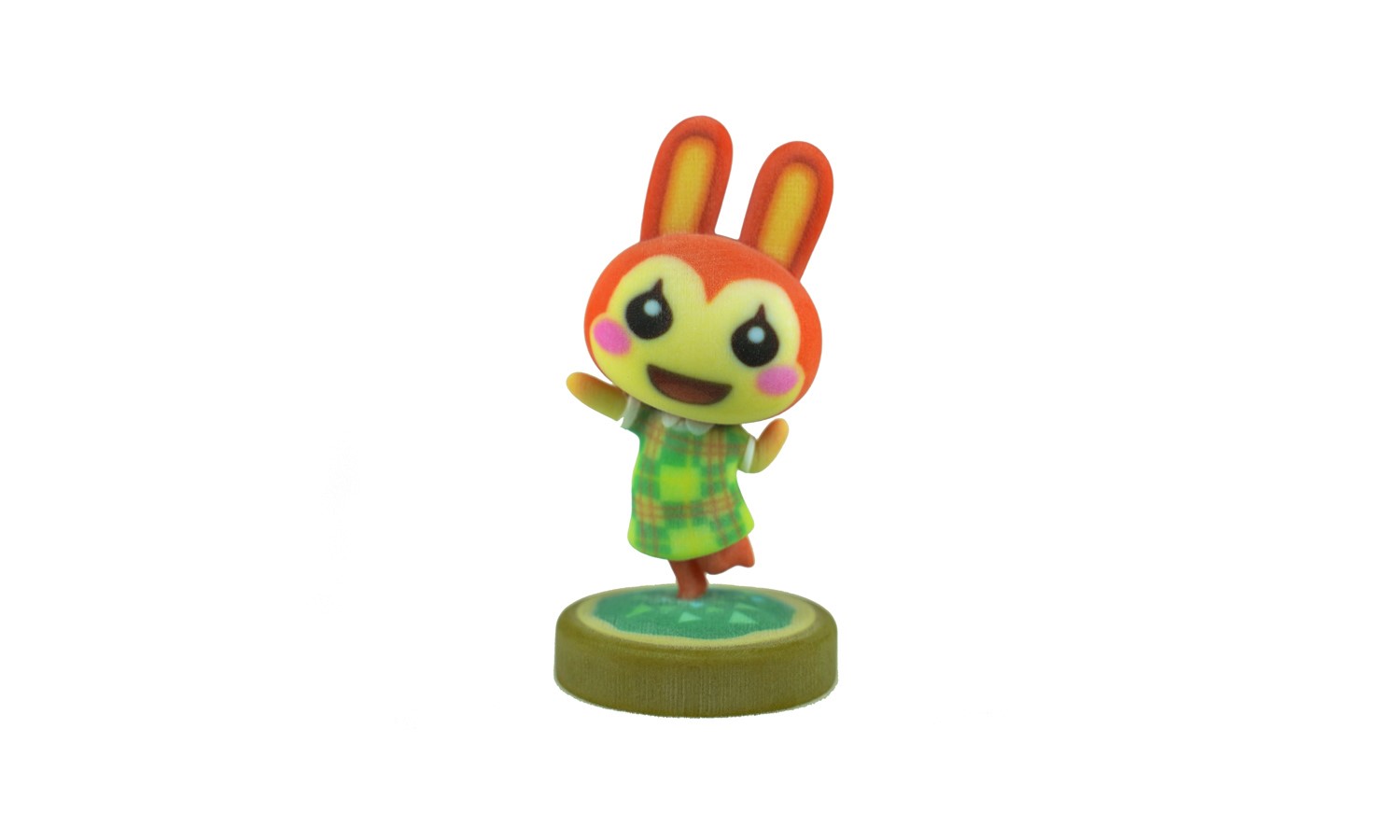 PolyJet 3D Printed Animal Crossing Villager Bunnie the Rabbit Full-color  Statue - FacFox