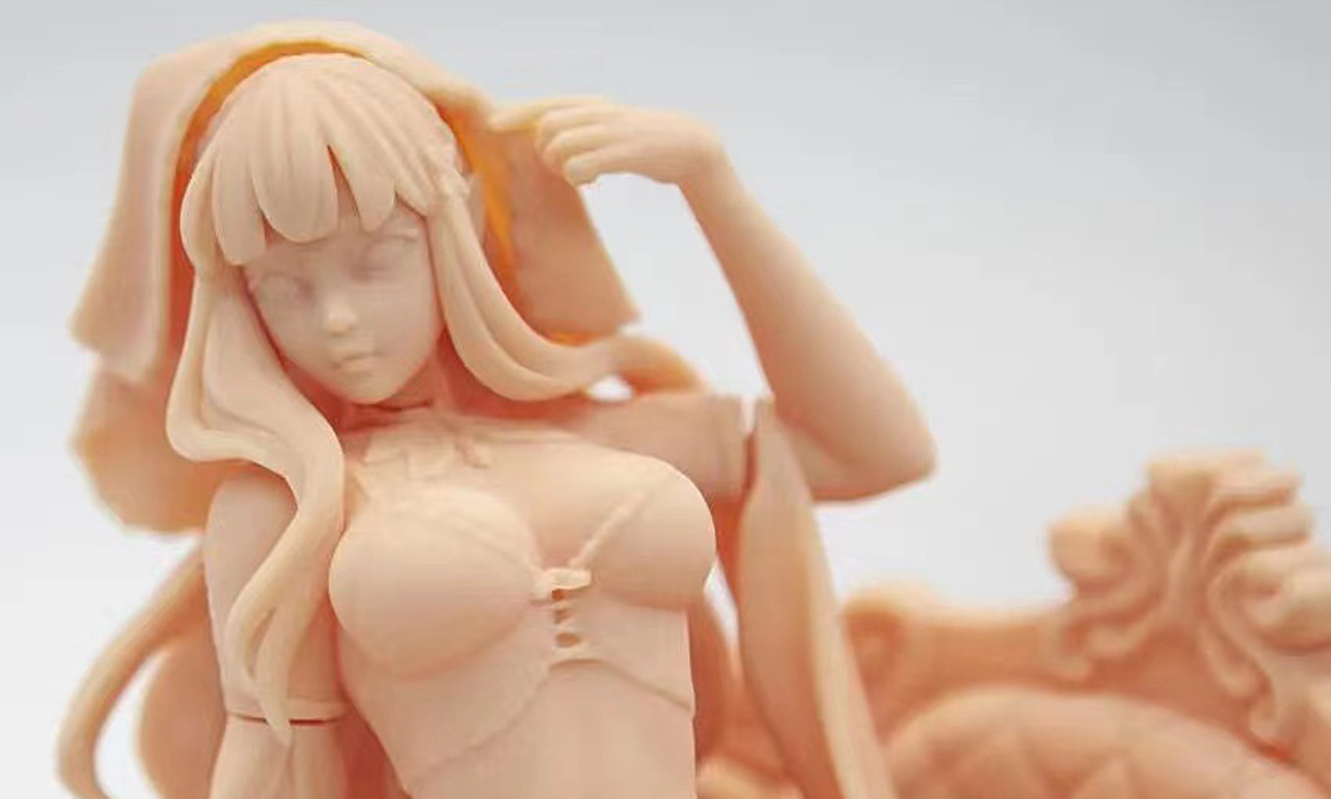 Anime Kitagawa Marin Beauty 16 Unpainted Models Figure 3D Print Resin Kit  28cmH  eBay