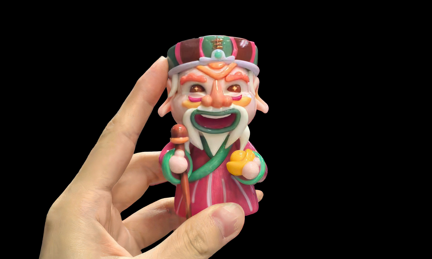 WJP 3D Printed Chinese Deity Blind Box Figurines - FacFox